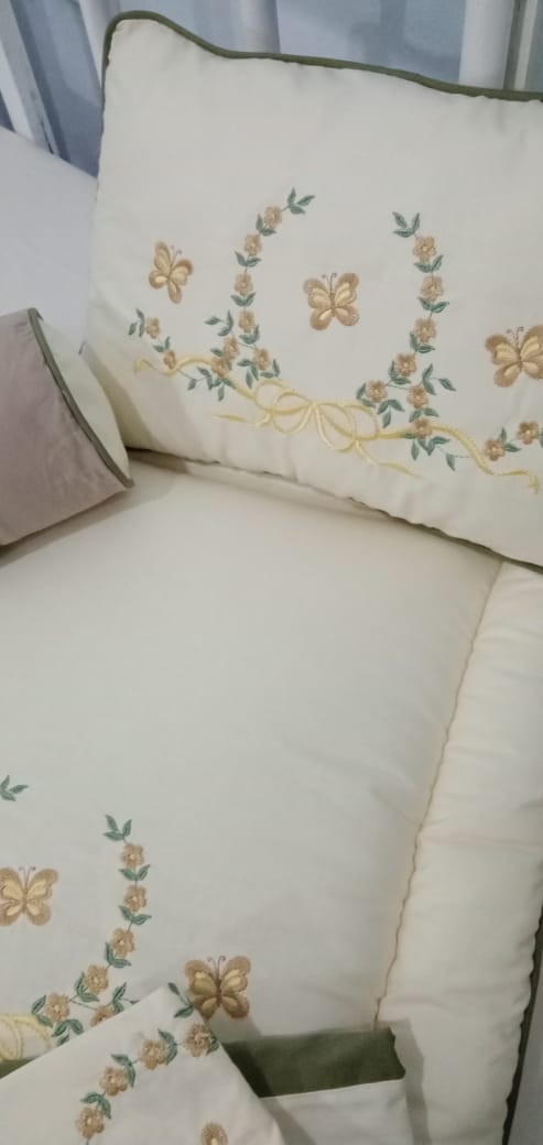 Luxury Handmade 25PCS Baby Crib Bedding Set – Soft Cotton Nursery Bedding Collection 80x140 CM