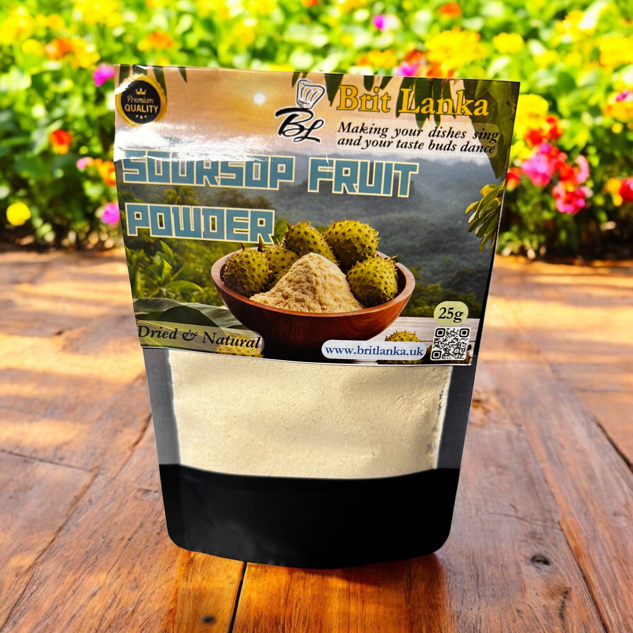 Organic Soursop Fruit Graviola Powder 25g | Superfood Guanabana | UK Stock