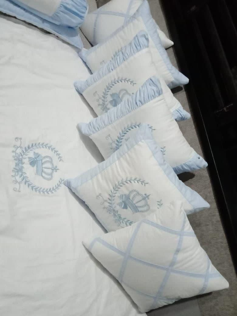 Luxury Handmade 25PCS Baby Crib Bedding Set – Soft Cotton Nursery Bedding Collection 80x140 CM