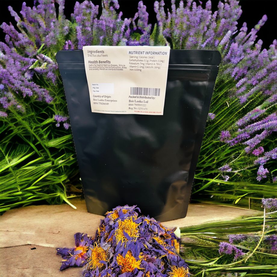 Blue Lotus Whole Flower Organic Clean & Wash 25g