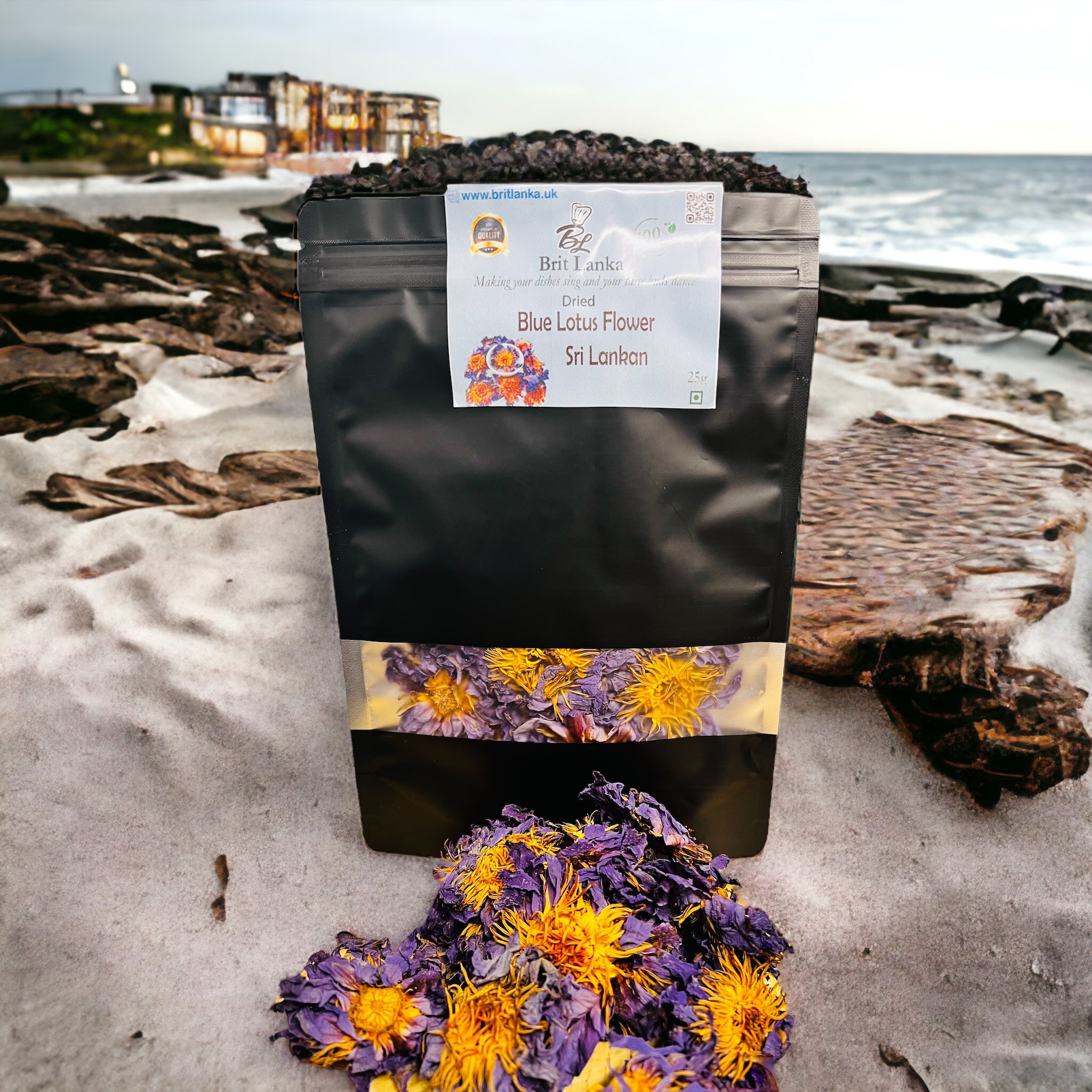 Blue Lotus Whole Flower Organic Clean & Wash 25g