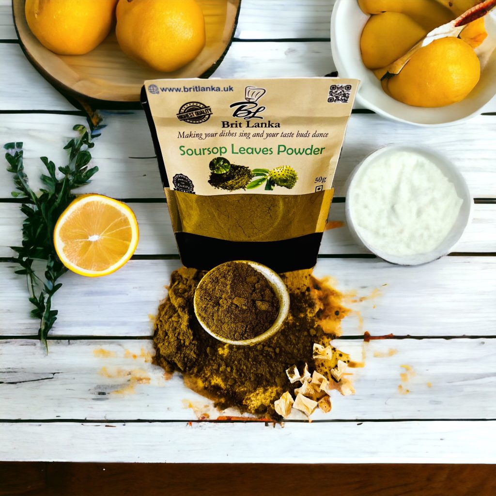 Organic Natural Dried Soursop Leaves Powder Boost Immune System Hand ground 25g