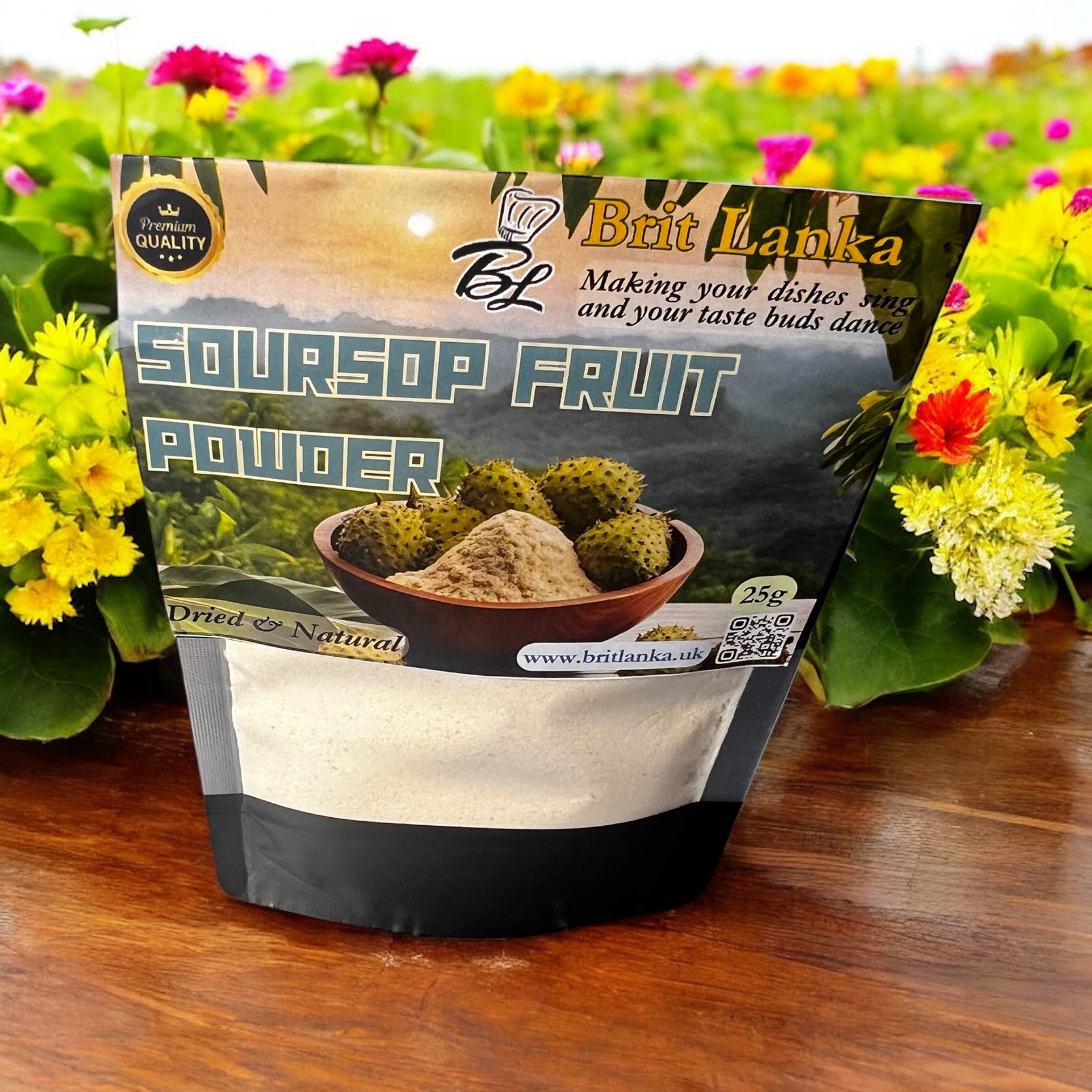 Organic Soursop Fruit Graviola Powder 25g | Superfood Guanabana | UK Stock