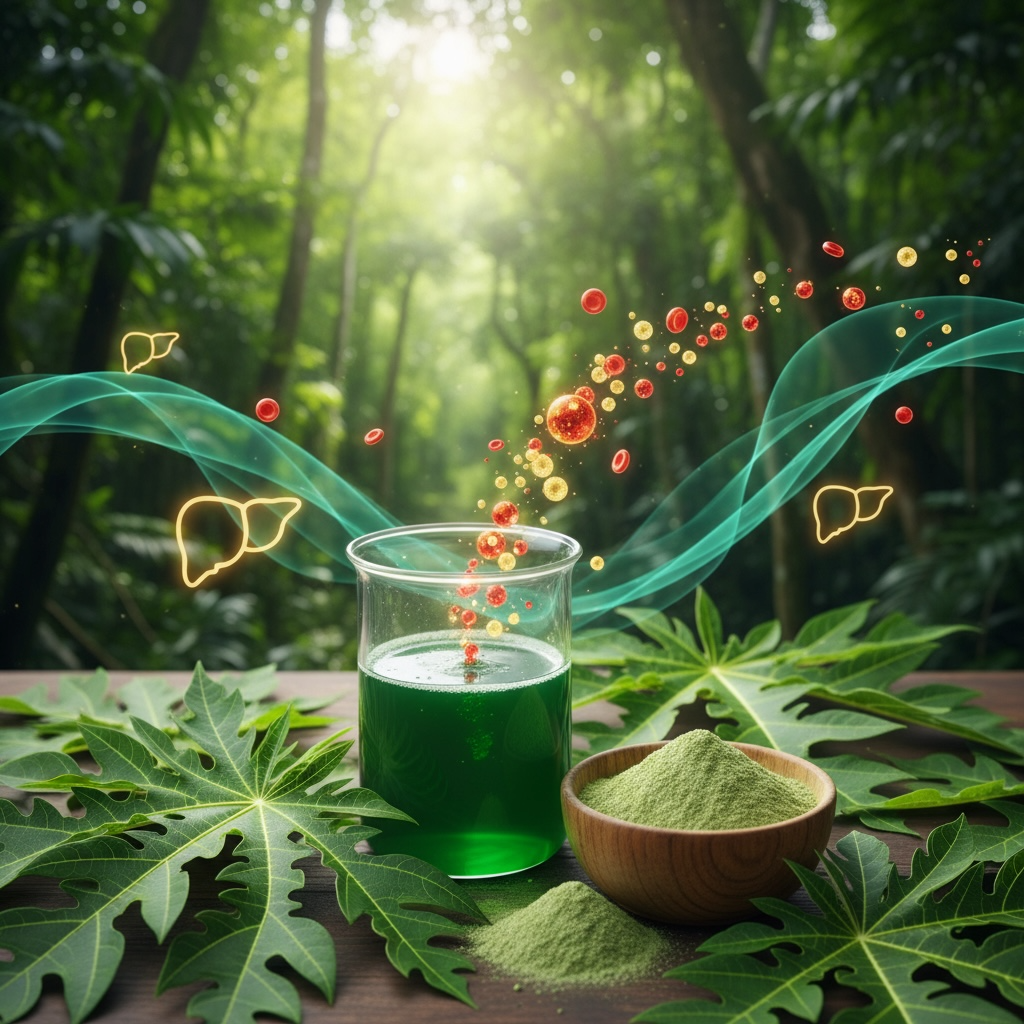 🌿 Organic Papaya Leaf Powder 25g | Detox Naturally | 100% Pure & Natural