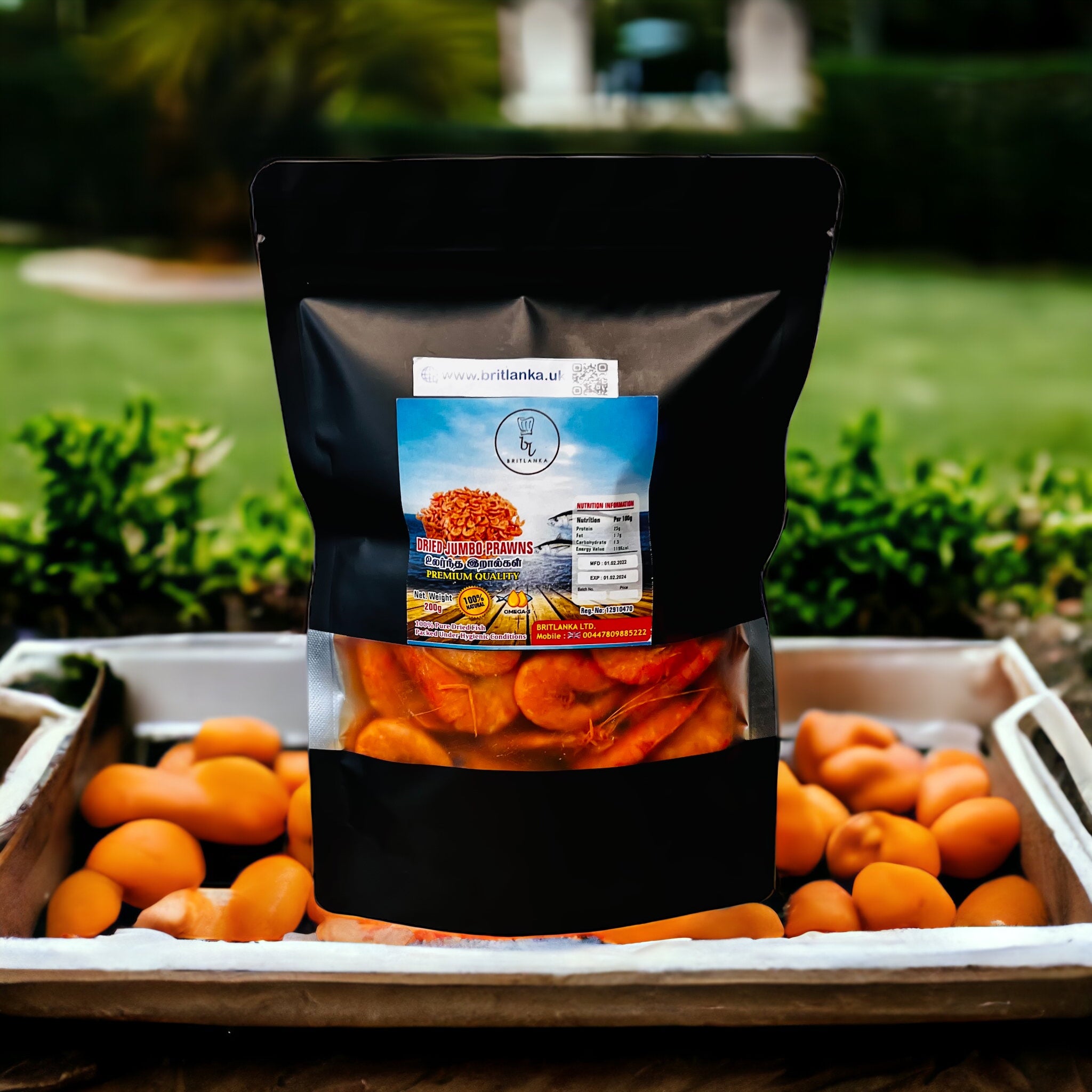 Ceylon Sun Dried Jumbo | 100% Natural Sri Lankan Seafood