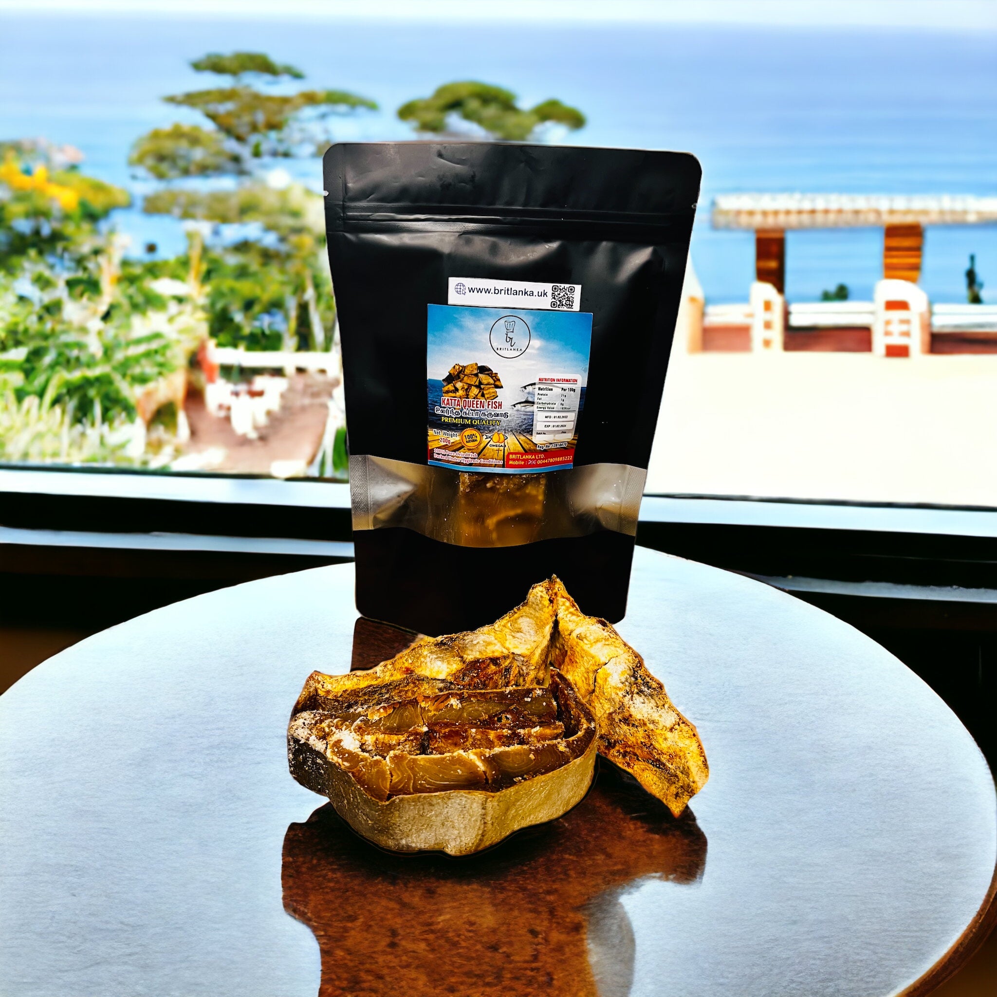 Premium Sri Lankan Sun-Dried Katta Queen Fish | Authentic Ceylon Seafood