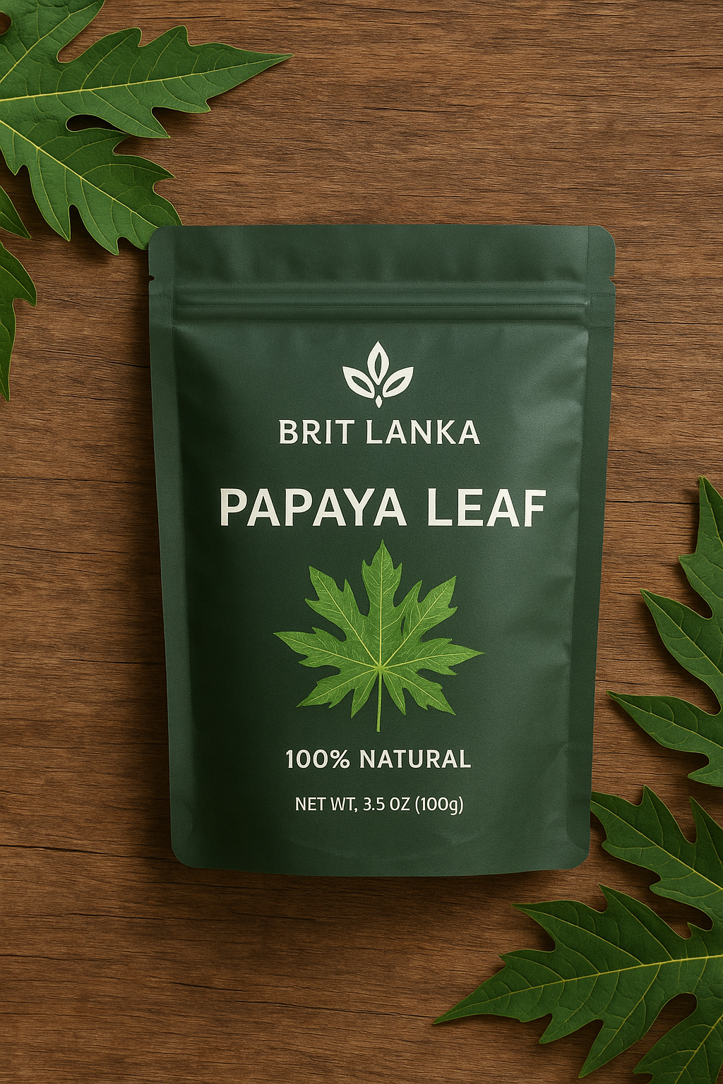 Organic Papaya Leaves 25g | Boost Immunity & Platelets | 100% Natural Detox Tea | Herbal Wellness 🌱 UK Stoc