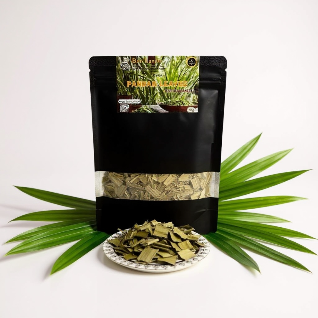 Dried pandan leaves Rambo Ceylon 25g in resealable pouch