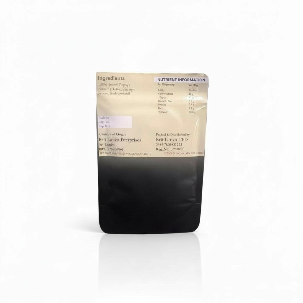 Dry Papaya Fruit Powder | Natural Sri Lankan Papaya Superfood | 25g