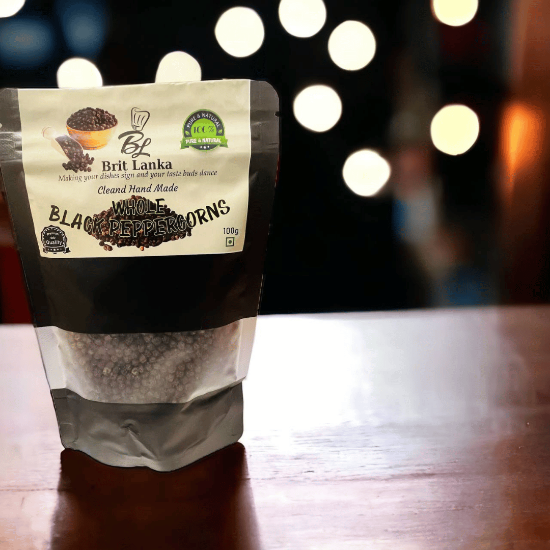 Whole Black Peppercorns