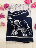 Handmade Men’s Cotton Batik Sarong – Versatile Beachwear, Party Wrap, or Unique Gift from Ceylon- UK stock - S11