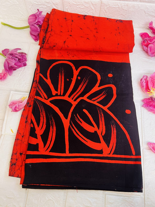 Handmade Men’s Cotton Batik Sarong – Versatile Beachwear, Party Wrap, or Unique Gift from Ceylon- UK stock - S1