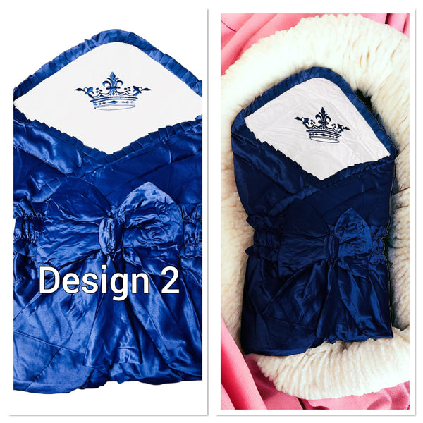 Baby Swaddle Wrap/ Hand Made Luxury  Blanket/Sleeping Bags - S2