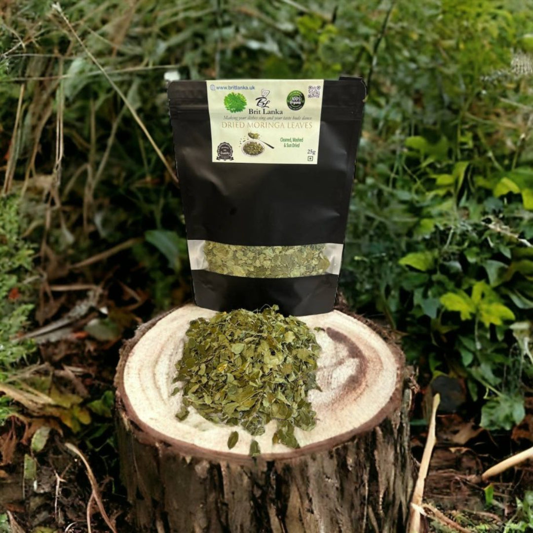 moringa dry leaves
